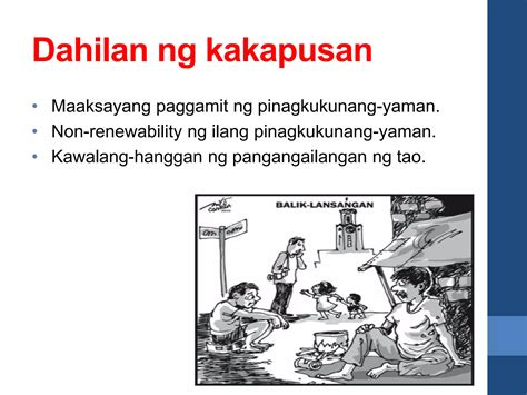 kakulangan at kakapusan poster|Aralin 2 ang konsepto ng kakapusan .